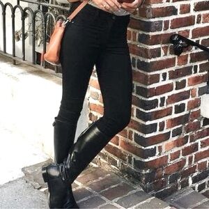 White House Black Market The Pointe Skinny Herringbone Ankle Pants NWT